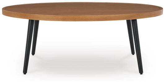 Horizon Hall - Cocktail Table - Two-tone Brown