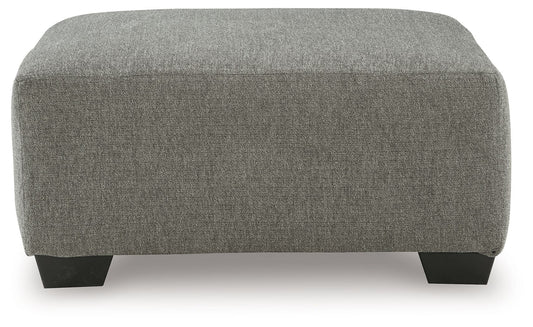 Clarington - Oversized Accent Ottoman - Greystone