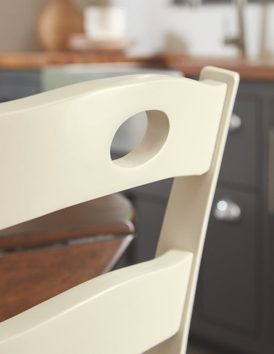 Woodanville - Dining Room Side Chair (Set of 2) - Cream / Brown