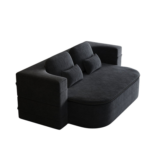 2 In 1 Foldable Sofa Bed With Multi Functional Blanket