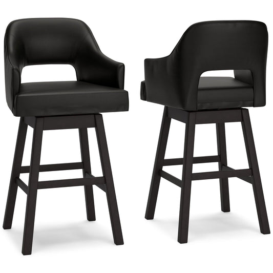 Tallenger - Upholstered Swivel Barstool (Set of 2)