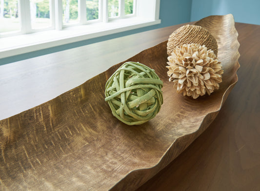Wystenburg - Tray - Antique Gold Finish
