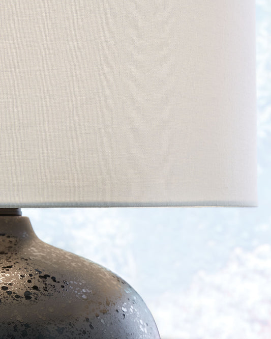 Ladstow - Ceramic Table Lamp - Black