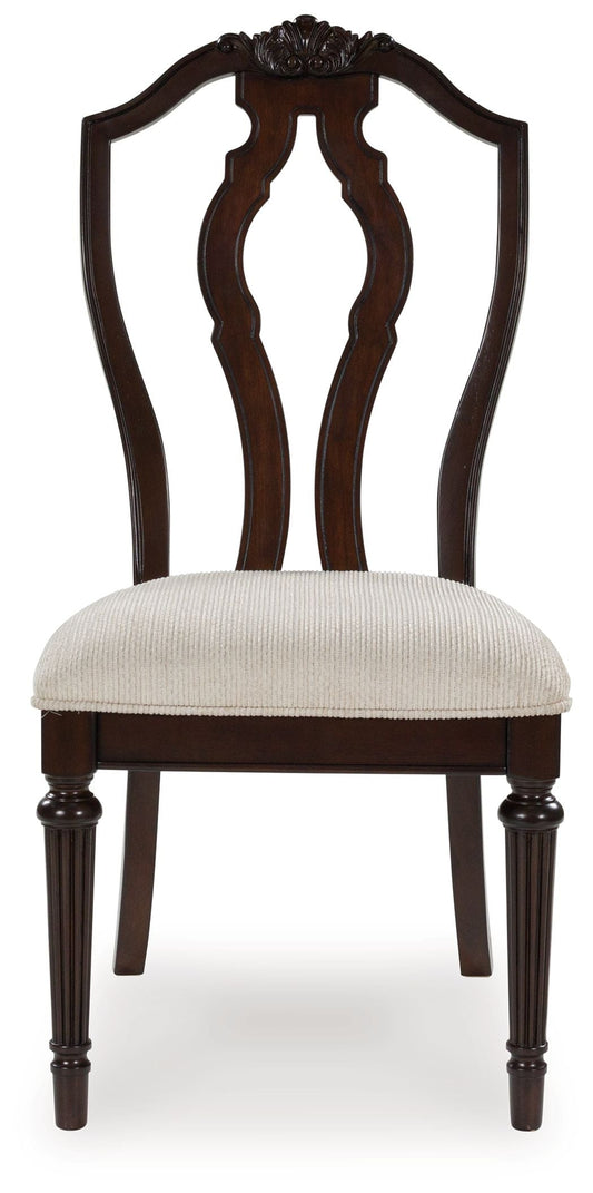 Lavinton - Dining Upholstered Side Chair (Set of 2) - Tan / Brown