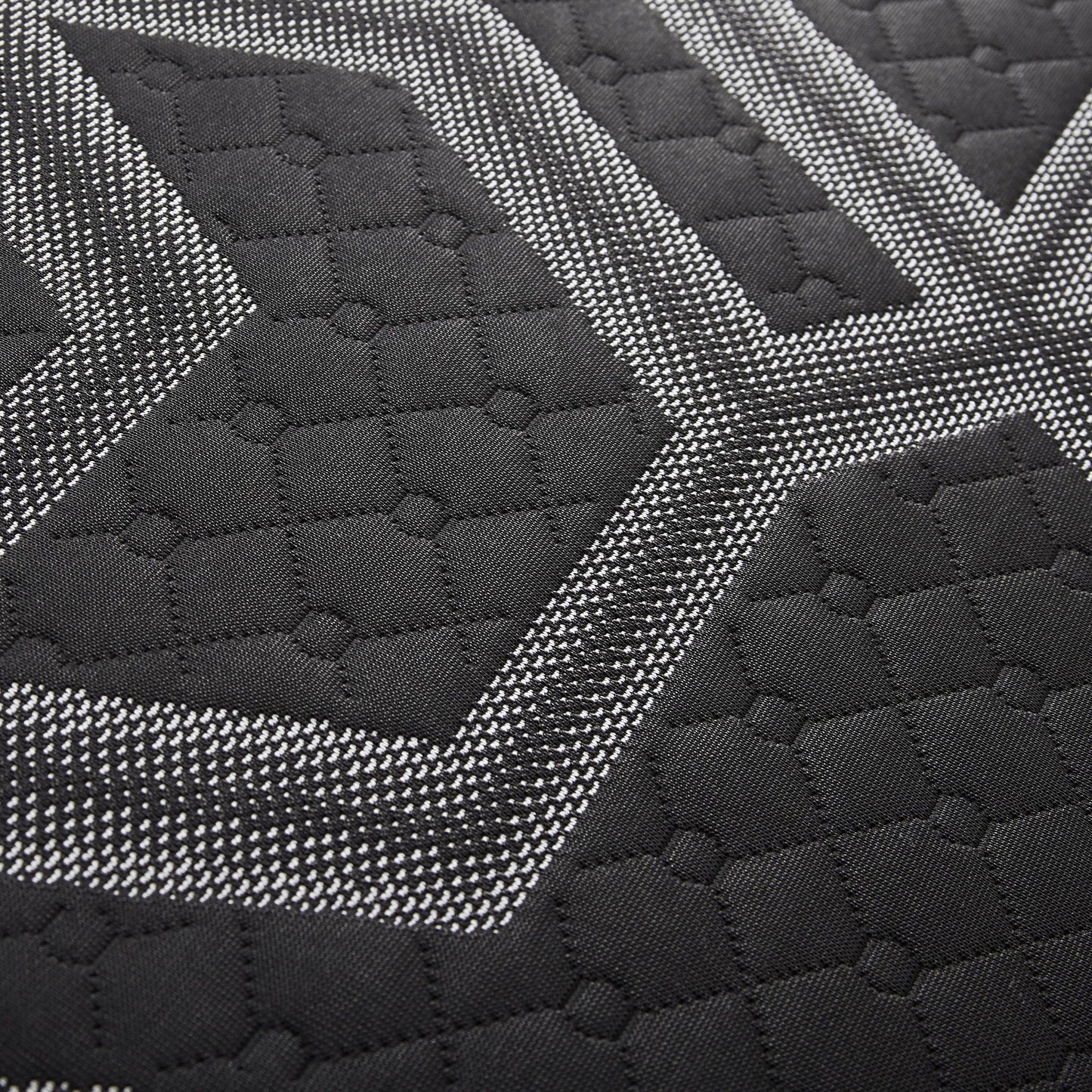 10" King Smooth Top Foam, Lux Firm Mattress - Black