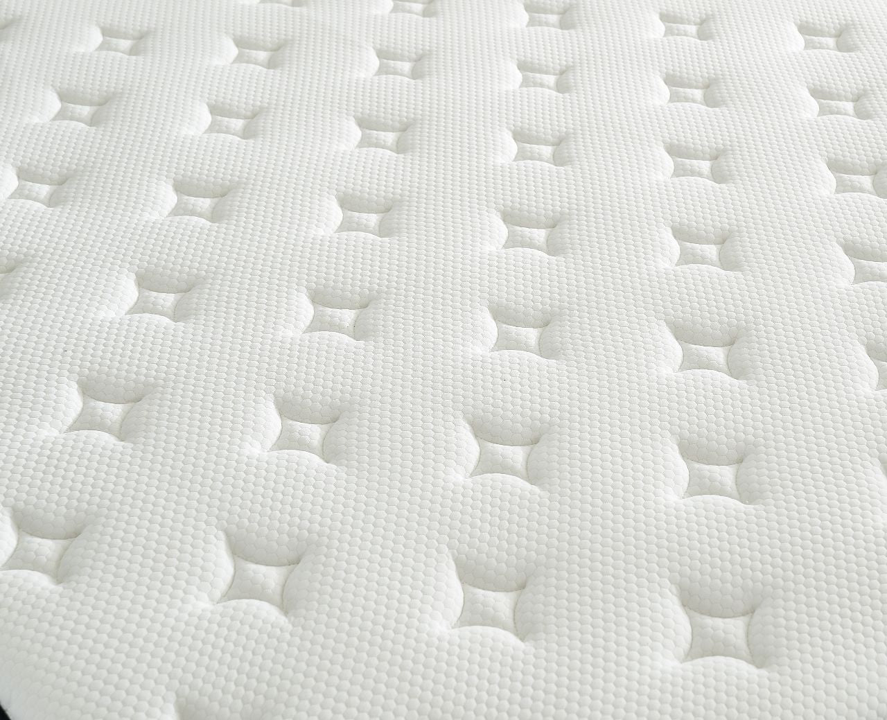 10" Queen Hybrid Mattress A Box, Pillow Top Bed Cushion With Breathable And Hypoallergenic Design, Medium Firm For Lumbar Support - White / Gray