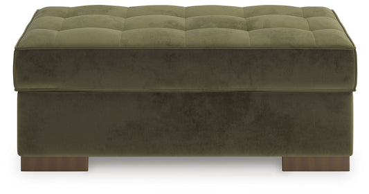Caspian-Town - Oversized Accent Ottoman - Olive
