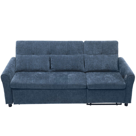 3 Seater Sofa Bed And Reversible Recliner