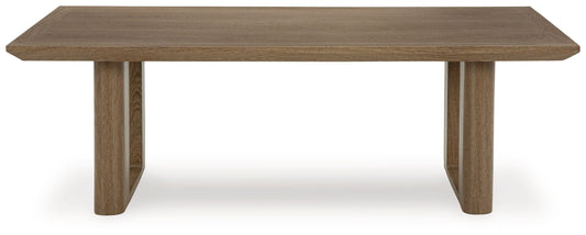 Serene Bay - Rectangular Cocktail Table - Dark Brown
