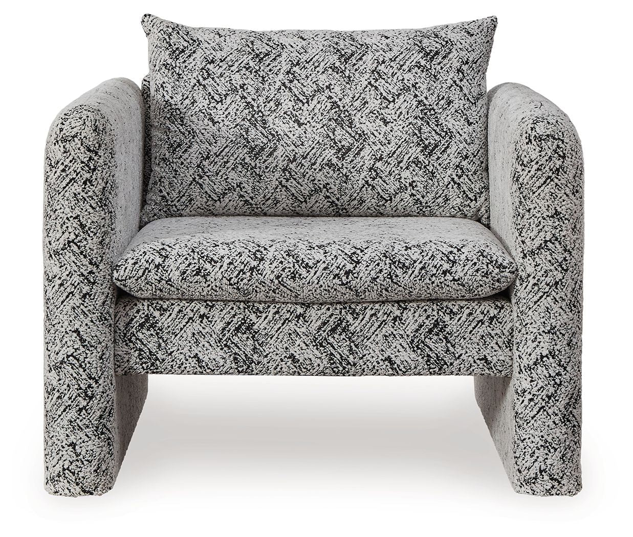 Kenbell - Accent Chair - Black / White
