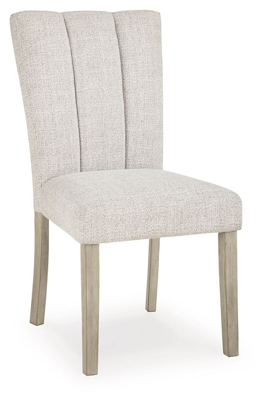 Larawyn - Dining Upholstered Side Chair (Set of 2) - Bisque