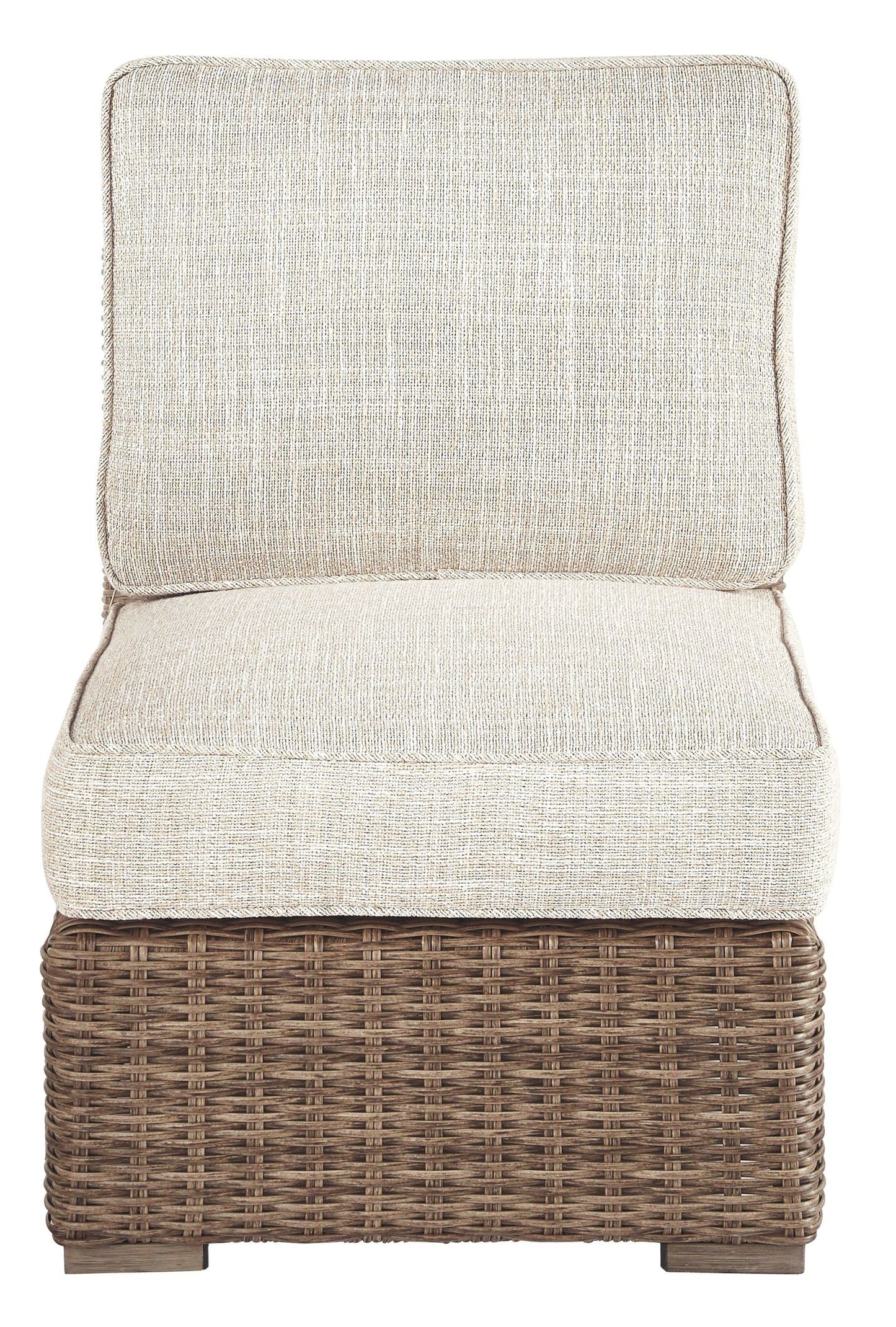 Beachcroft - Armless Chair w/Cushion - Beige