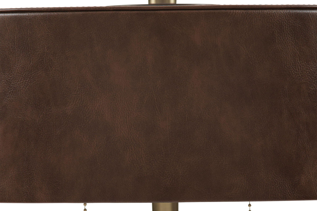 Arcmond - Metal Table Lamp - Brown / Gold Finish