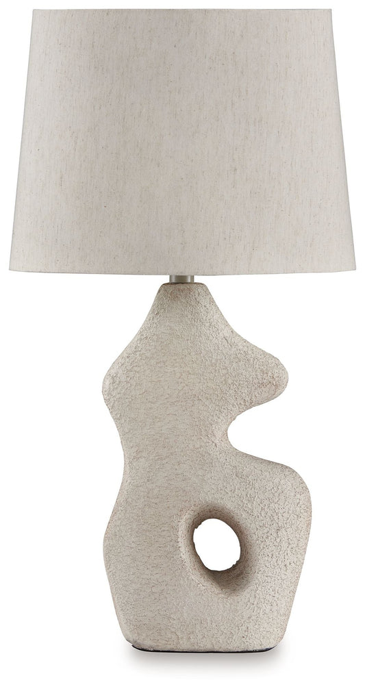 Chadrich - Paper Table Lamp (Set of 2) - Antique Beige
