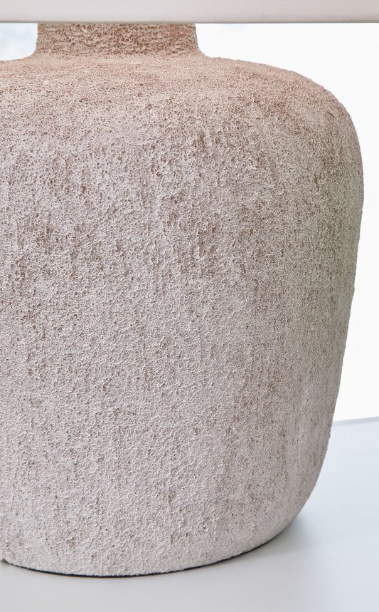 Danry - Metal Table Lamp - Distressed Cream