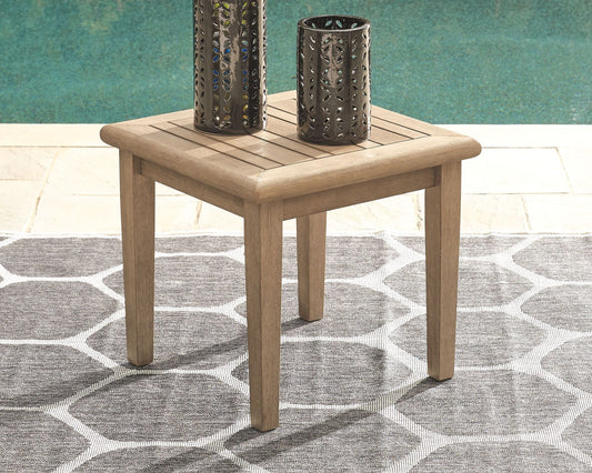 Gerianne - Square End Table - Brown