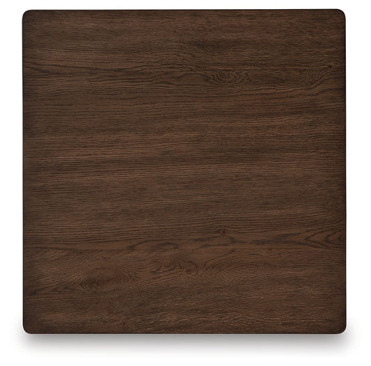 Hannodream - Square End Table - Warm Brown