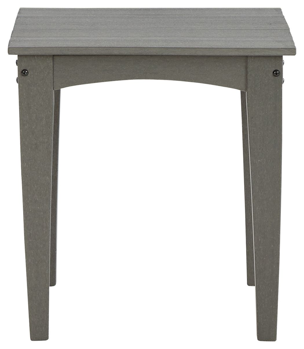 Visola - Square End Table - Gray