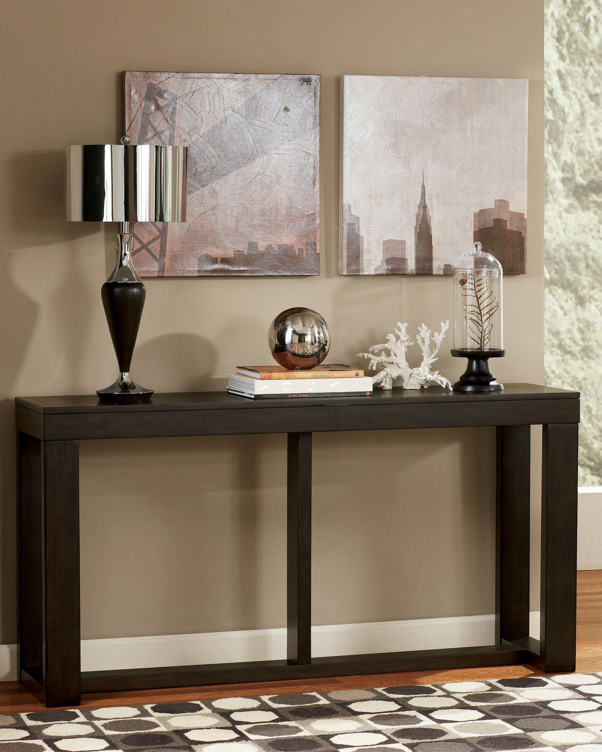 Watson - Sofa Table - Dark Brown