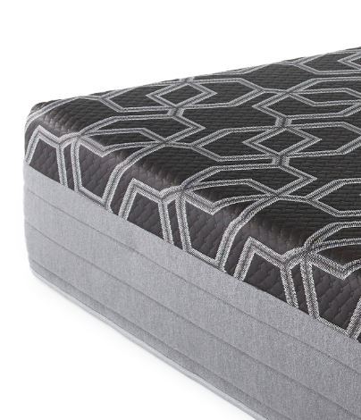 14" Queen Smooth Top Hybrid Ultra Plush Mattress - Black