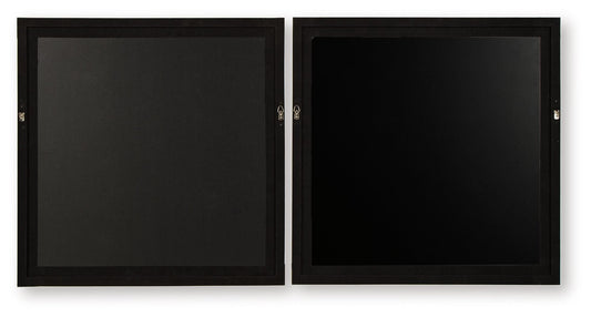 Winbrook - Wall Art Set (Set of 2) - Gray / Tan / Gold Finish