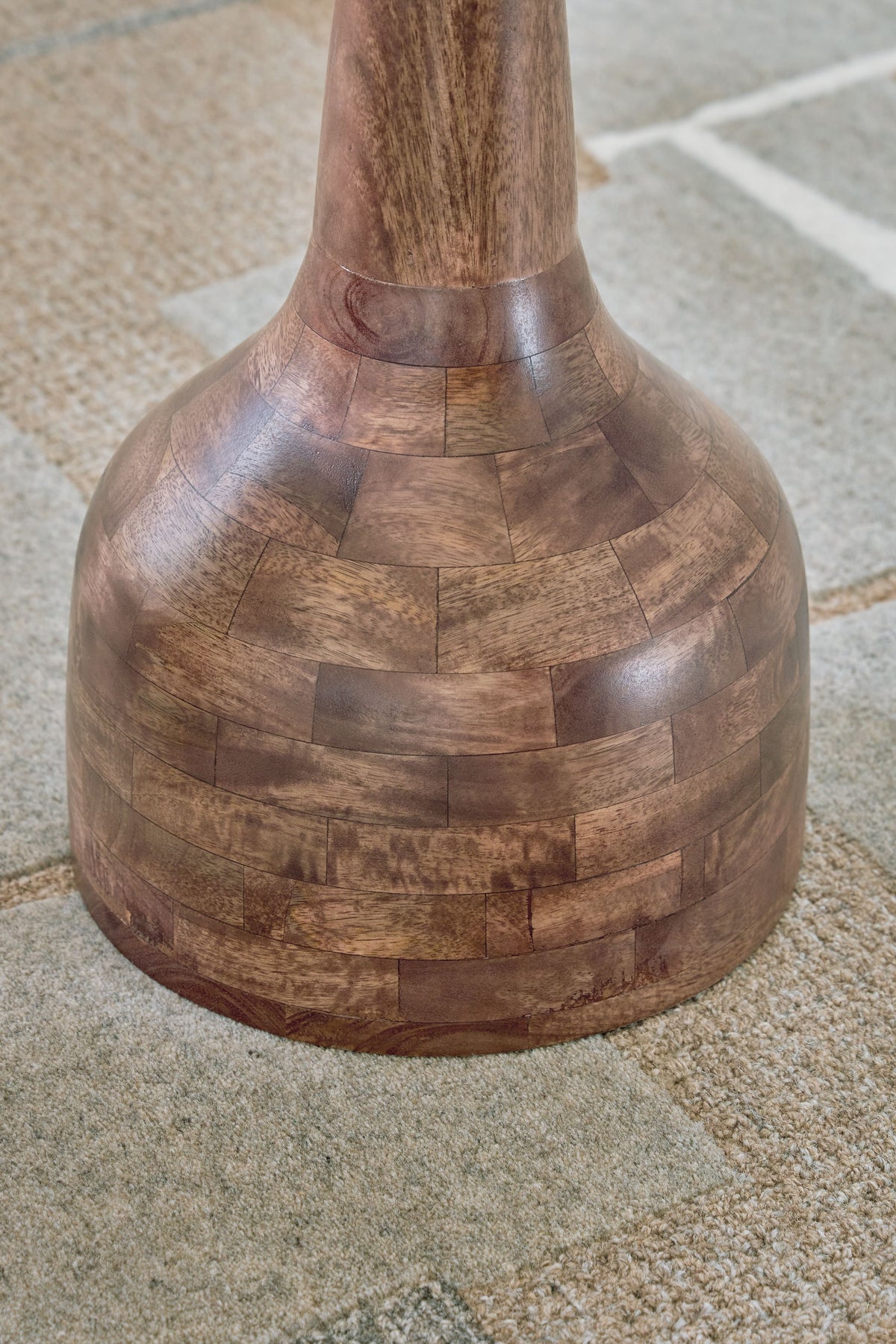 Joville - Accent Table - Medium Brown