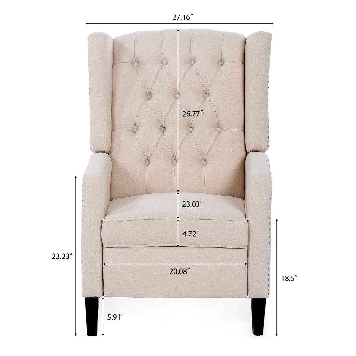 Manual Wing Chair Recliner