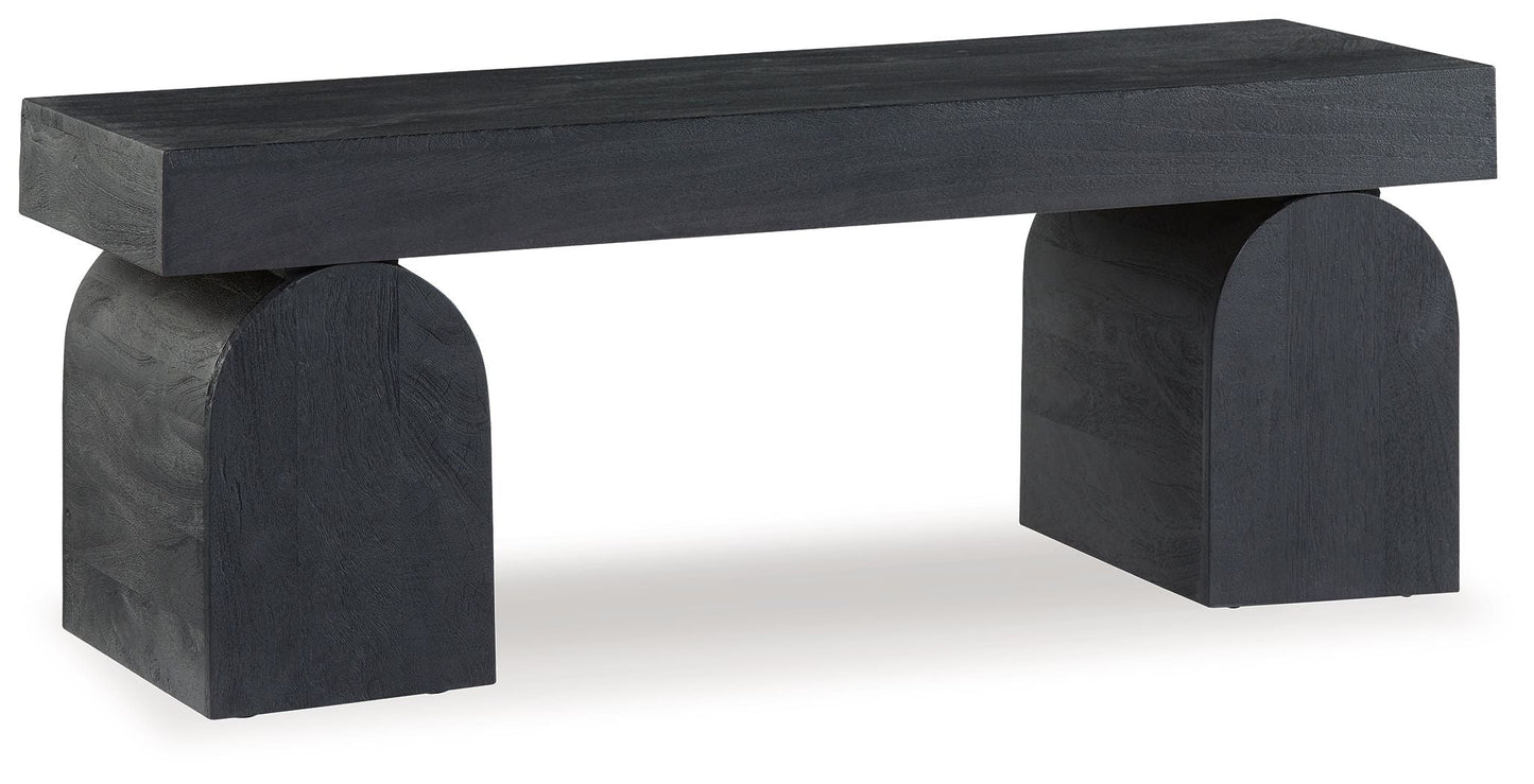 HoLGrove - Accent Bench - Black