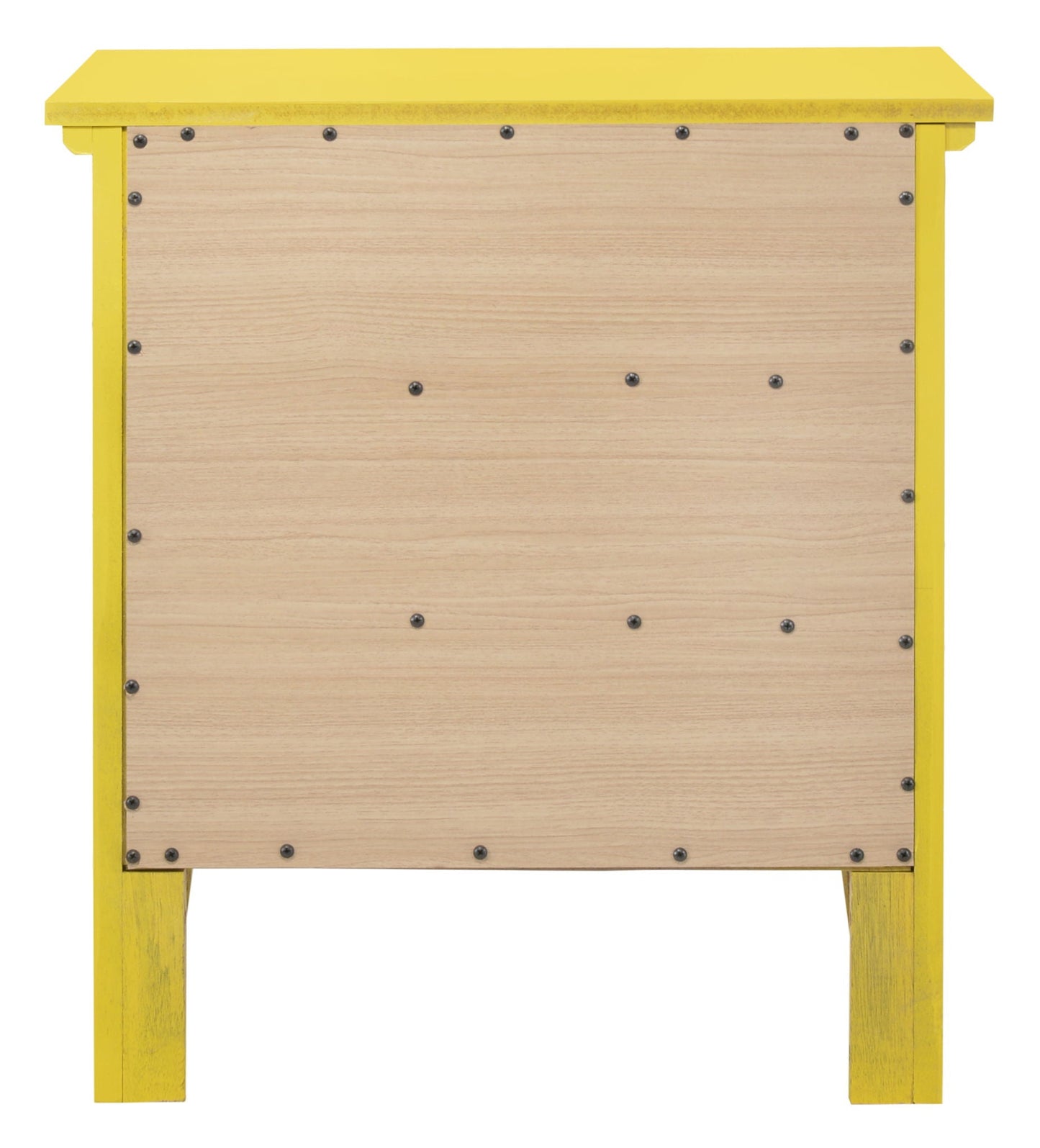 3 Drawer Nightstand - Yellow