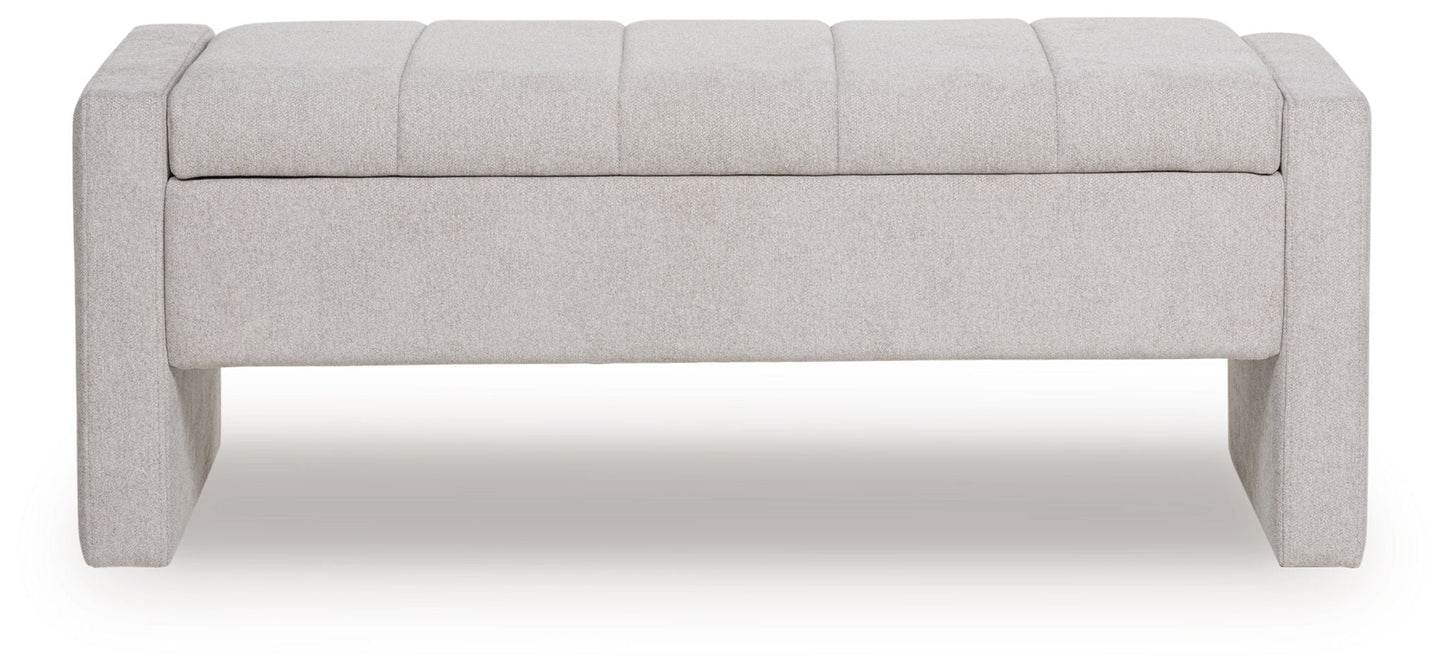 Akselman - Storage Bench - Gray