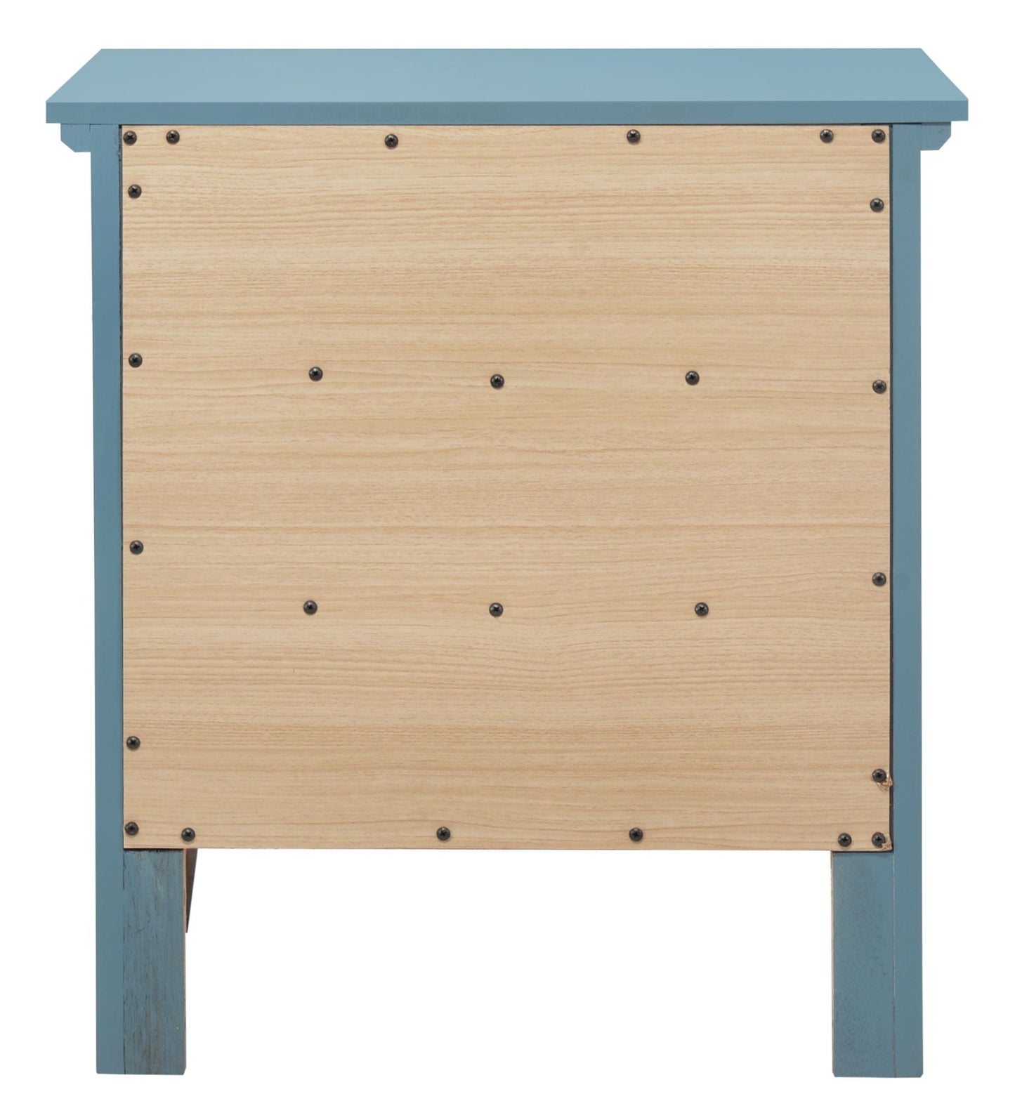 3 Drawer Nightstand - Teal