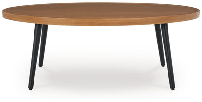 Horizon Hall - Cocktail Table - Two-tone Brown