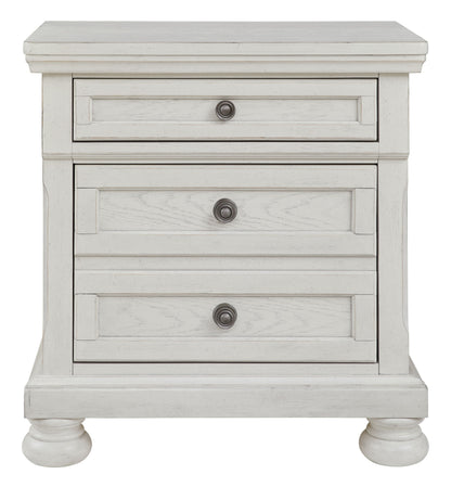 Robbinsdale - Two Drawer Night Stand - Antique White