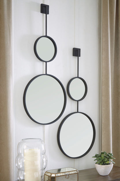 Brewer - Accent Mirror - Black