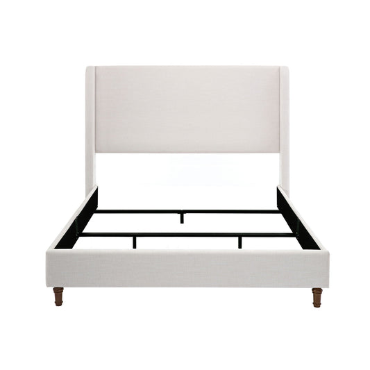 Hayden - Upholstered Wingback Bed With Tall Headboard