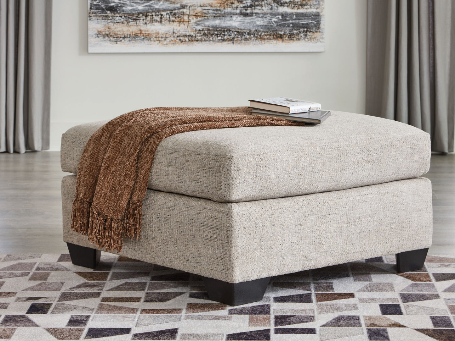 Mahoney - Oversized Accent Ottoman