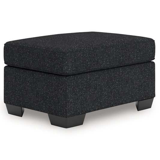 Jasmine Peaks - Ottoman - Coal