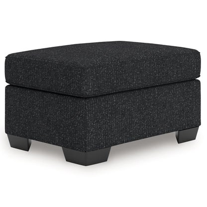 Jasmine Peaks - Ottoman - Coal