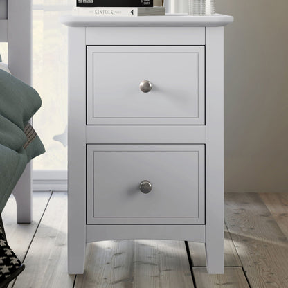 Modern Nightstand, Bed Side Table With 2 Drawers For Bedroom