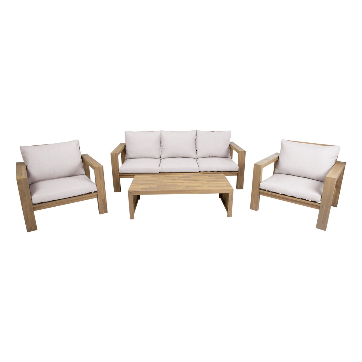 4 Piece Patio Sofa Set
