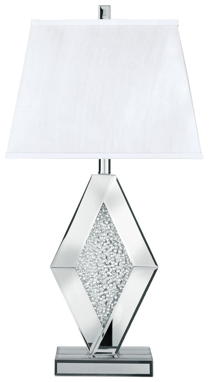 Prunella - Mirror Table Lamp  - Silver Finish