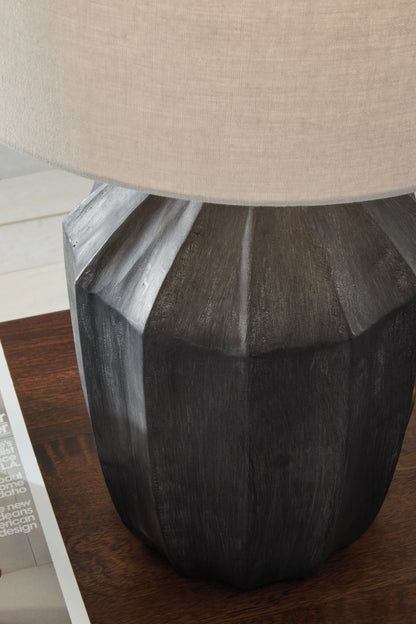 Jilton - Poly Table Lamp - Black
