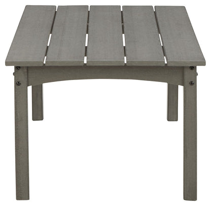 Visola - Rectangular Cocktail Table - Gray