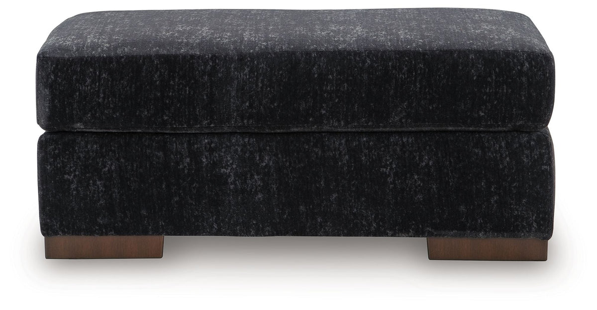 Whitmore Manor - Ottoman - Black Pearl