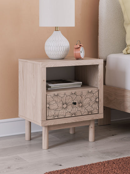 Arloster - One Drawer Night Stand - Tan