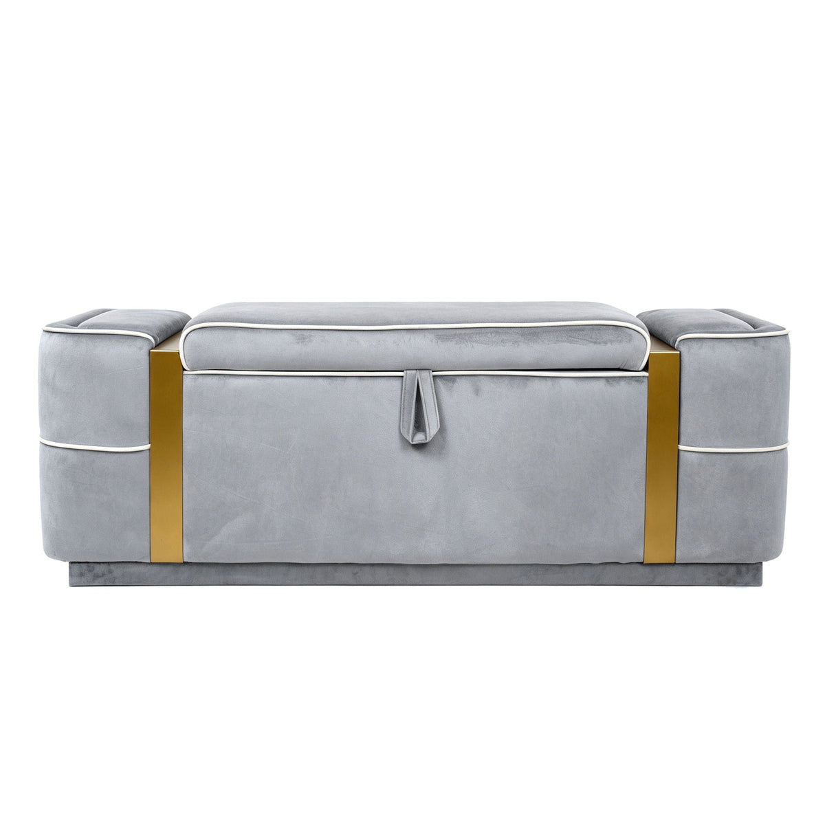 Storage Bench Upholstered Ottoman Bed End Bench With Lift Top Storage