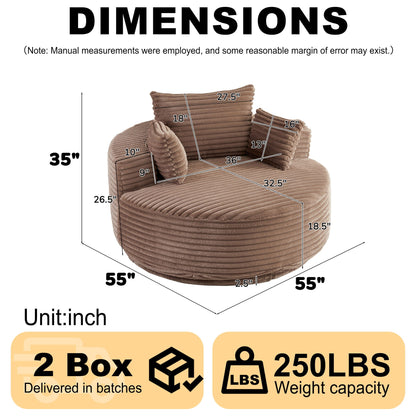Single Sofa, Sleeper Chair For Living Room