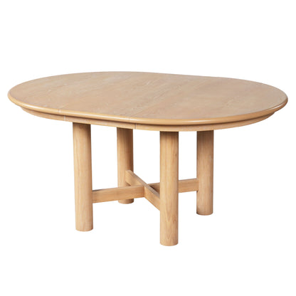 Extendable Oval Dining Table With Leaf