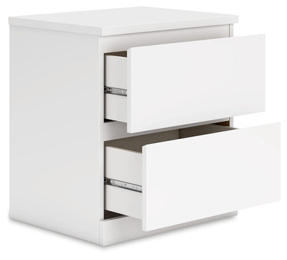 Onita - Two Drawer Night Stand