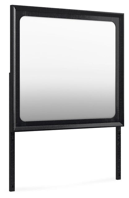 Londer - Bedroom Mirror - Black